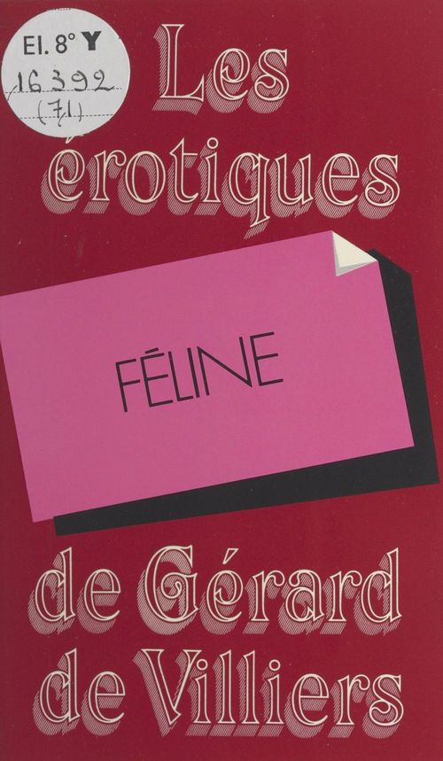 Couverture ebook de Féline, de Marcello Fiesta
