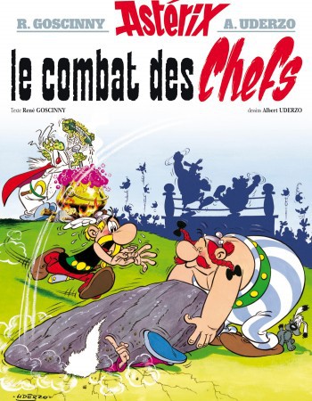 ebook cover of Astérix - Le Combat des chefs - n°7, by René Goscinny, Albert Uderzo
