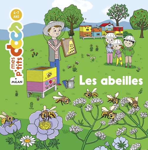 Couverture ebook de MES P'TITS DOCS - Les Abeilles - Dès 4 ans, de Stéphanie Ledu