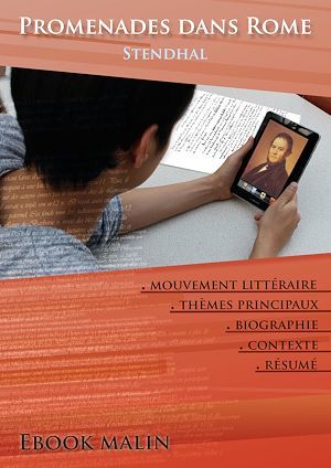 ebook cover of Fiche de lecture Promenades dans Rome - Résumé détaillé et analyse littéraire de référence, by Stendhal
