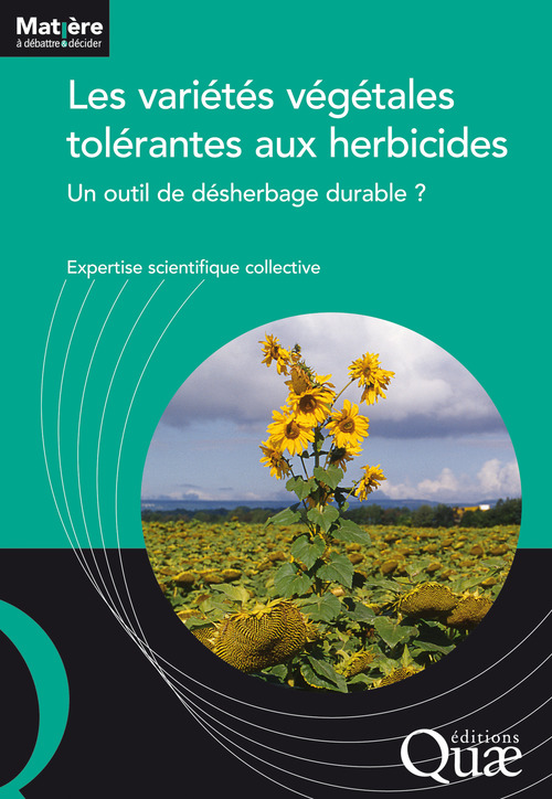 Couverture ebook de Les variétés végétales tolérantes aux herbicides, de Collectif