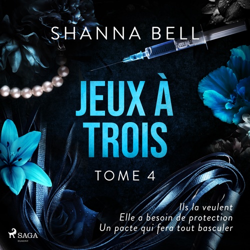 audiobook cover of Jeux a trois, by Shanna Bell