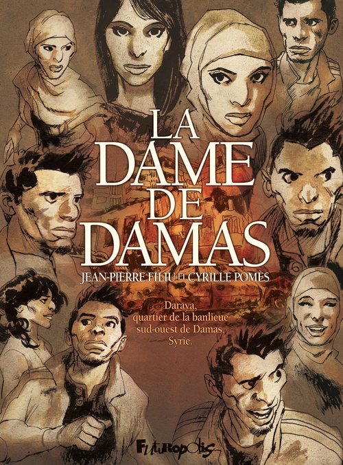 ebook cover of La Dame de Damas, by Jean-Pierre Filiu, Cyrille Pomès