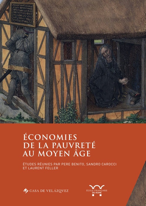 Couverture ebook de Économies de la pauvreté au Moyen Âge, de