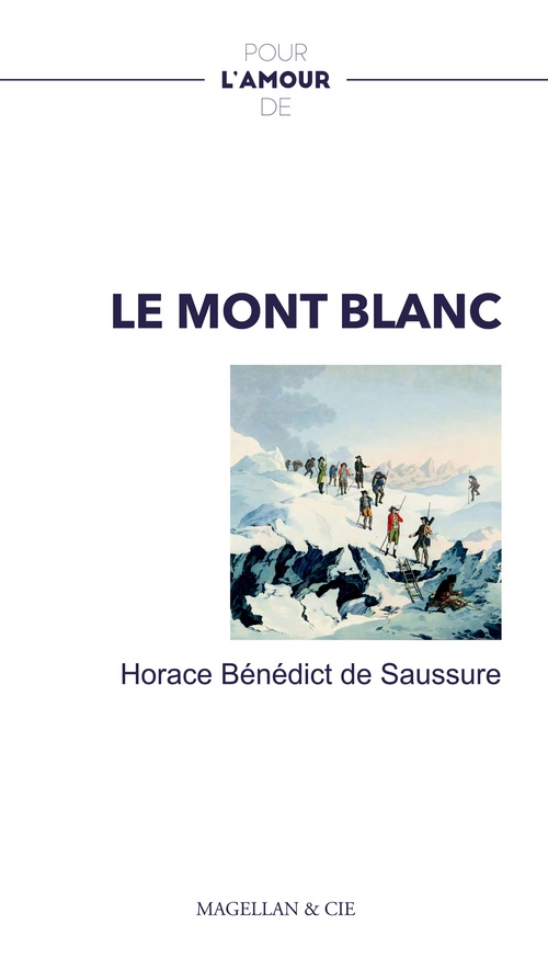 Couverture ebook de Le Mont Blanc, de Horace-benedict de Saussure