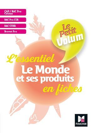 Couverture ebook de Le Petit Volum' - Le Monde et ses produits - Révision et entrainement, de Dorothée Labarre-Le Rolland