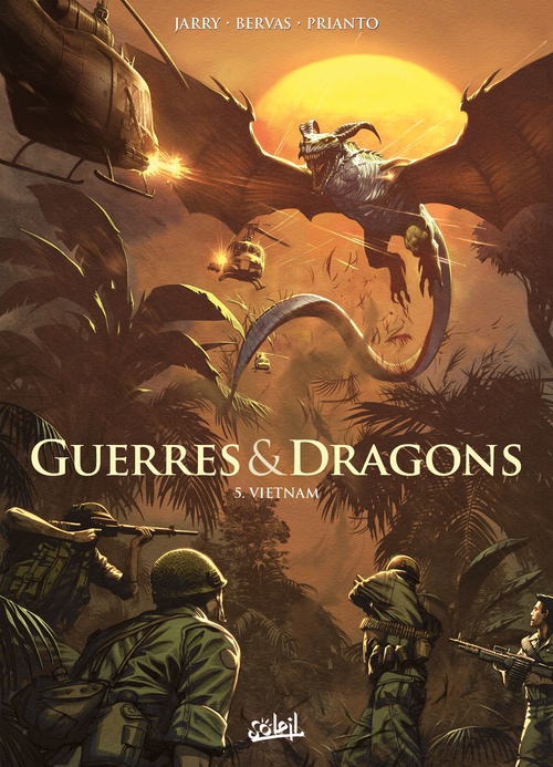 Couverture ebook de Guerres et Dragons T05 - Vietnam, de Stéphane Bervas