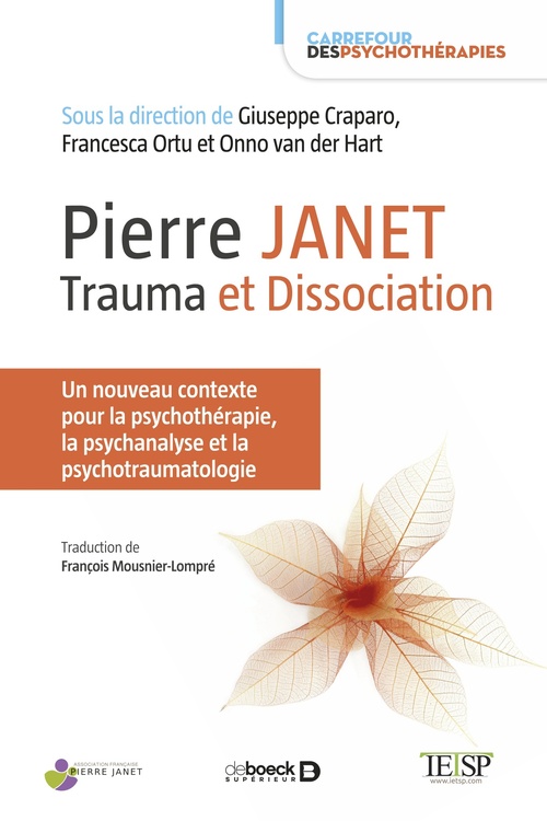Couverture ebook de Pierre Janet : trauma et dissociation, de Giuseppe Craparo, Francesca Ortu, Onno van der Hart