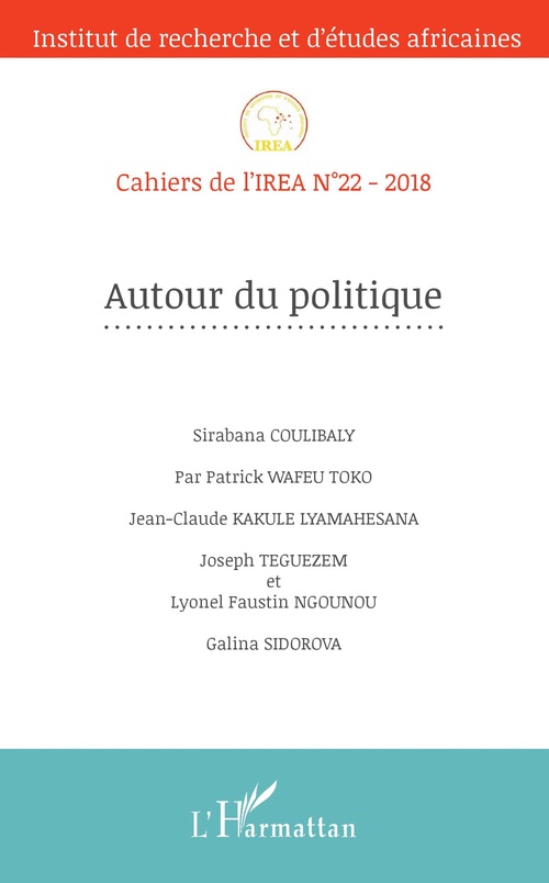 ebook cover of Autour du politique, by Cahiers De L'Irea