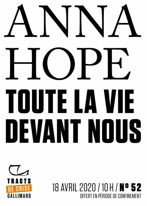 Couverture ebook de Tracts de Crise (N°52) - Toute la vie devant nous, de Anna Hope