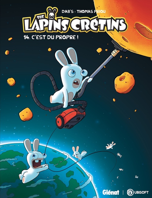 Couverture ebook de The Lapins Crétins - Tome 14, de Thomas Priou