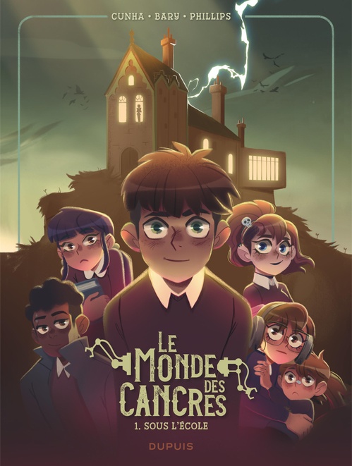 ebook cover of Le monde des cancres - Tome 1 - Sous l'école, by Nicolas Bary, Nina Phillips