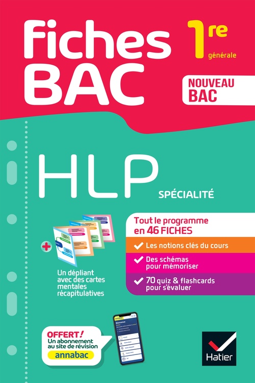 ebook cover of Fiches bac - HLP 1re générale (spécialité), by Fabien Lamouche, Swann Spies, Bérangère Touet