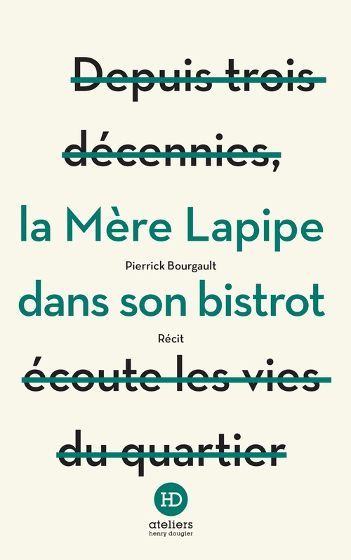 ebook cover of La Mère Lapipe dans son bistrot, by Pierrick Bourgault