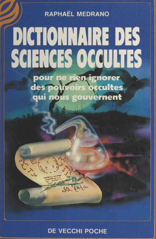Couverture ebook de Dictionnaire des sciences occultes, de Raphael Medrano