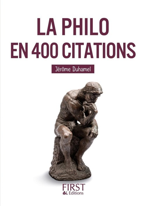 ebook cover of Petit livre de - La Philo en 400 citations, by Jérôme Duhamel