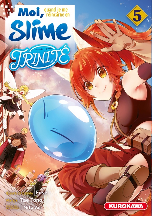 Couverture ebook de Moi, quand je me réincarne en Slime - Trinité - tome 5, de Fuze, Tae Tono, Mitz Vah