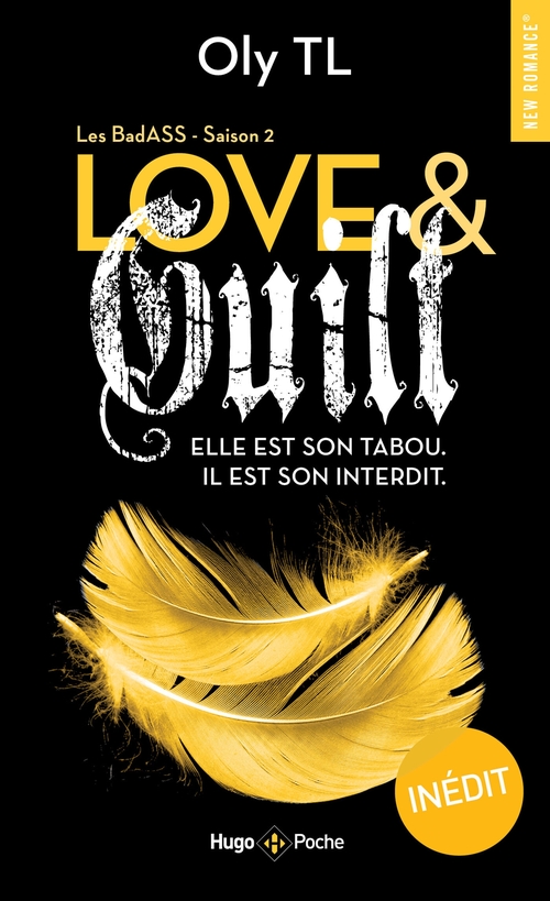 Couverture ebook de Love & guilt Les BadASS Saison 2, de Oly TL
