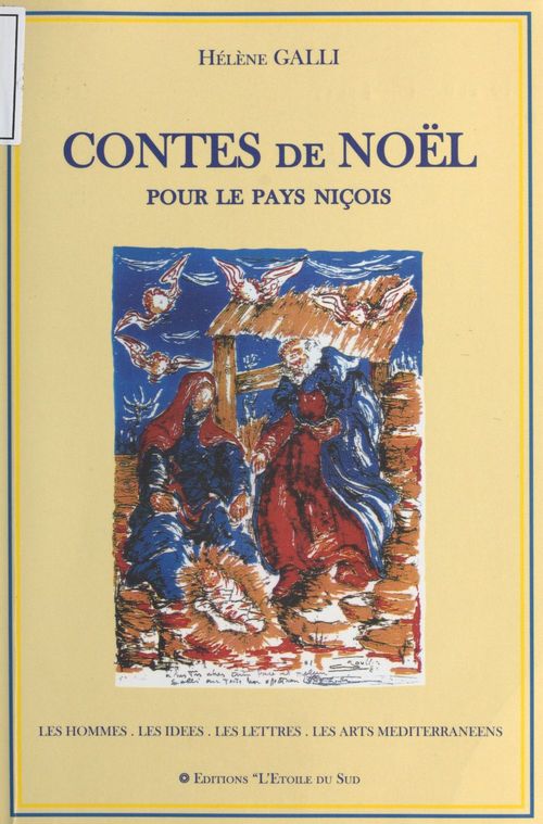 Couverture ebook de Contes de Noël pour le Pays niçois, de Hélène Galli