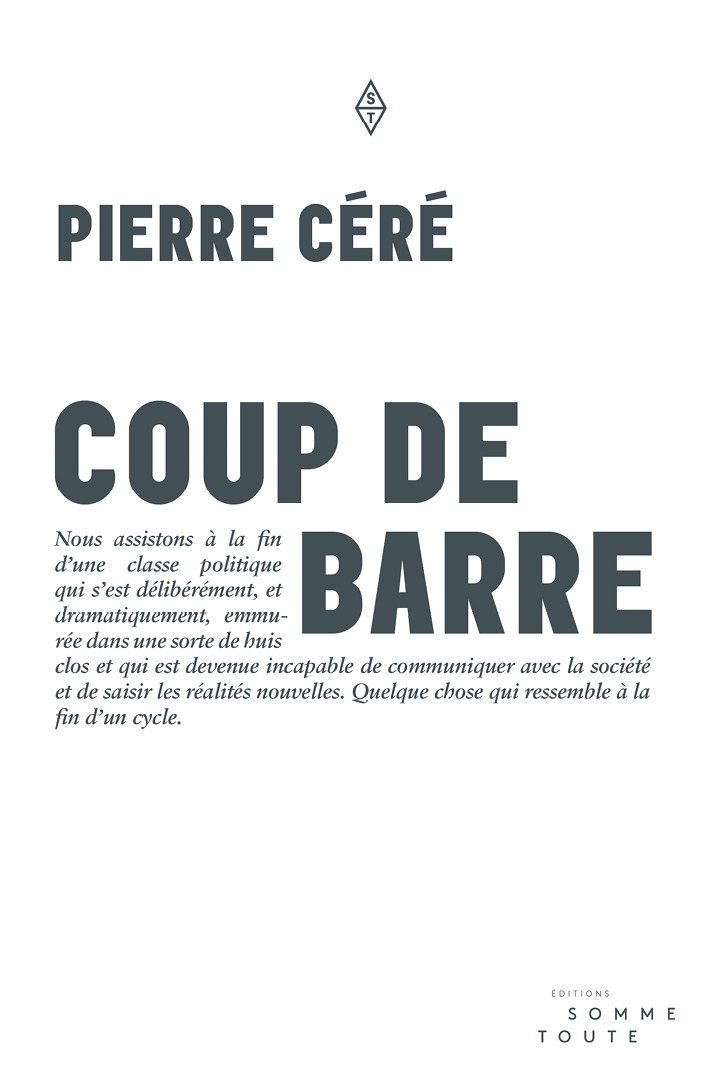 ebook cover of Coup de barre, by Pierre Cere