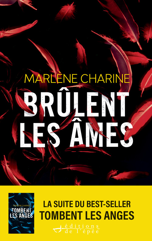 ebook cover of Brûlent les âmes, by Marlène Charine
