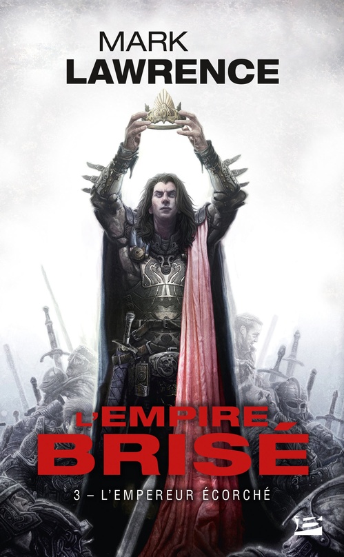 ebook cover of L'Empire brisé, T3 : L'Empereur Écorché, by Mark Lawrence