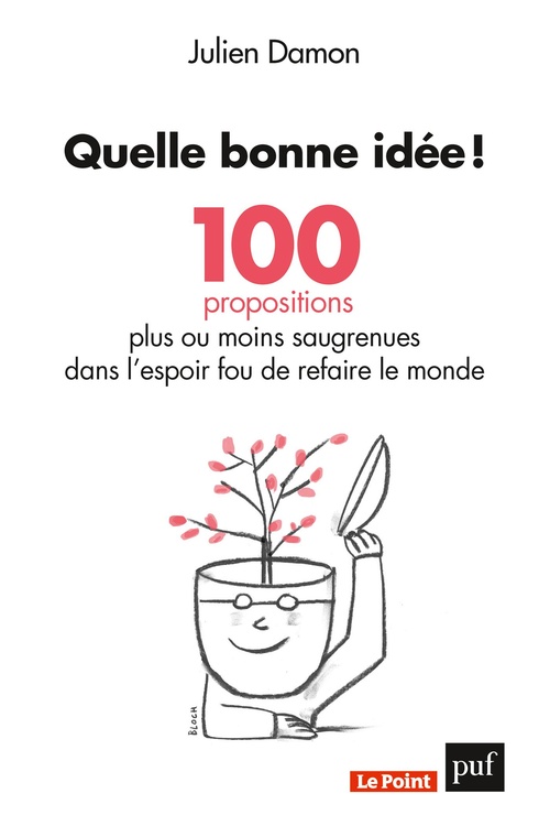 ebook cover of Quelle bonne idée ! 100 propositions plus ou moins saugrenues dans l'espoir fou de refaire le monde, by Julien Damon