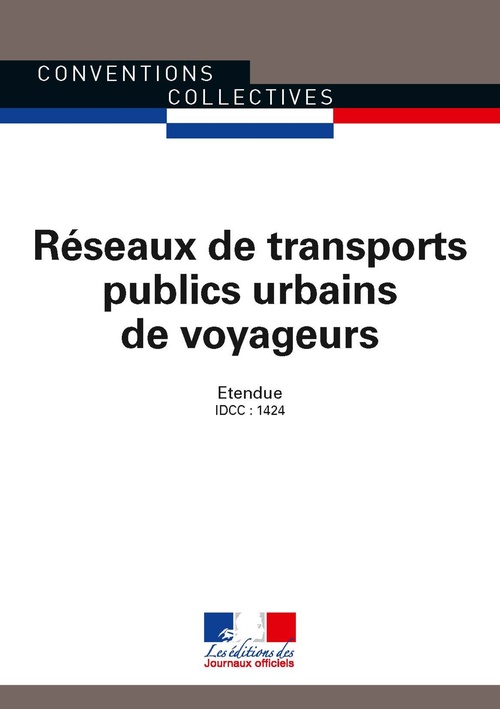 ebook cover of Réseaux de transports publics urbains de voyageurs, by Journaux officiels