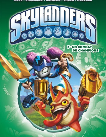 Couverture ebook de Skylanders - Tome 03, de Fico Ossio, Aurélio Mazzara, Salvatore Costanza