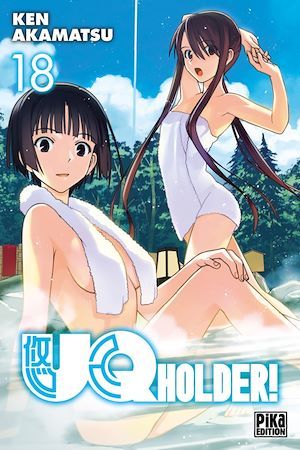 ebook cover of UQ Holder! T18, by Ken Akamatsu