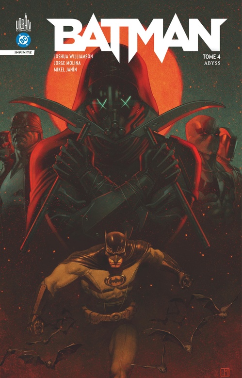 ebook cover of Batman Infinite tome 4, by Joshua Williamson, Jorge MOLINA