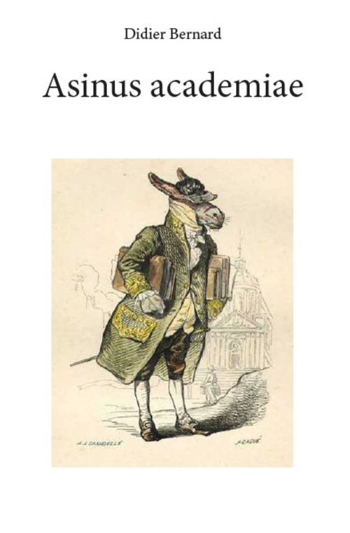 ebook cover of Asinus academiae, by Didier Bernard