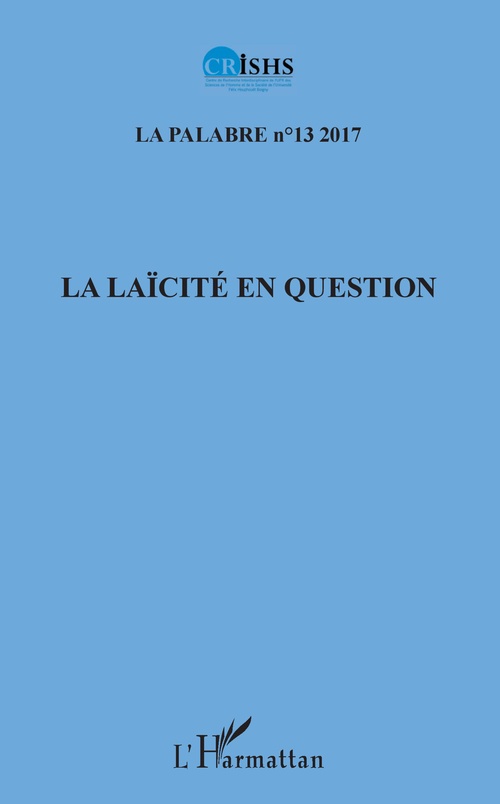 Couverture ebook de La laïcité en question, de Revue Palabres