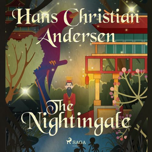 audiobook cover of The Nightingale, by Hans Christian Andersen