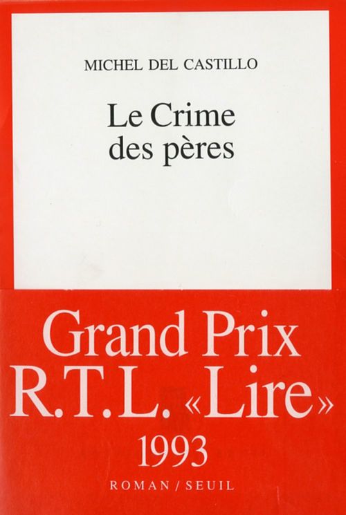 Couverture ebook de Le Crime des pères, de Michel del Castillo