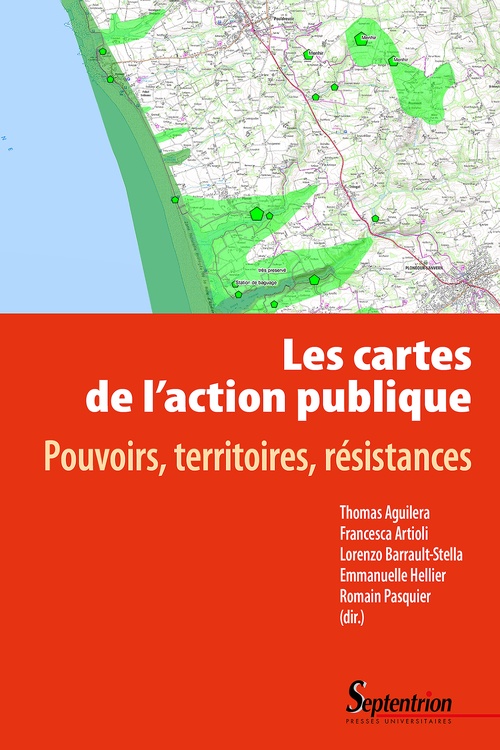 ebook cover of Les cartes de l´action publique, by