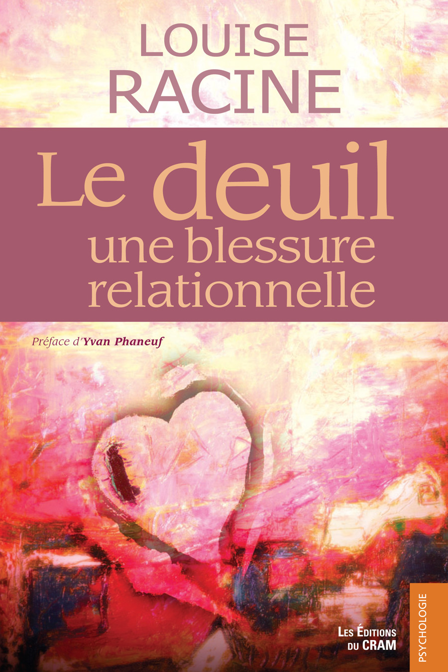 Couverture ebook de Le deuil une blessure relationnelle, de Louise Racine