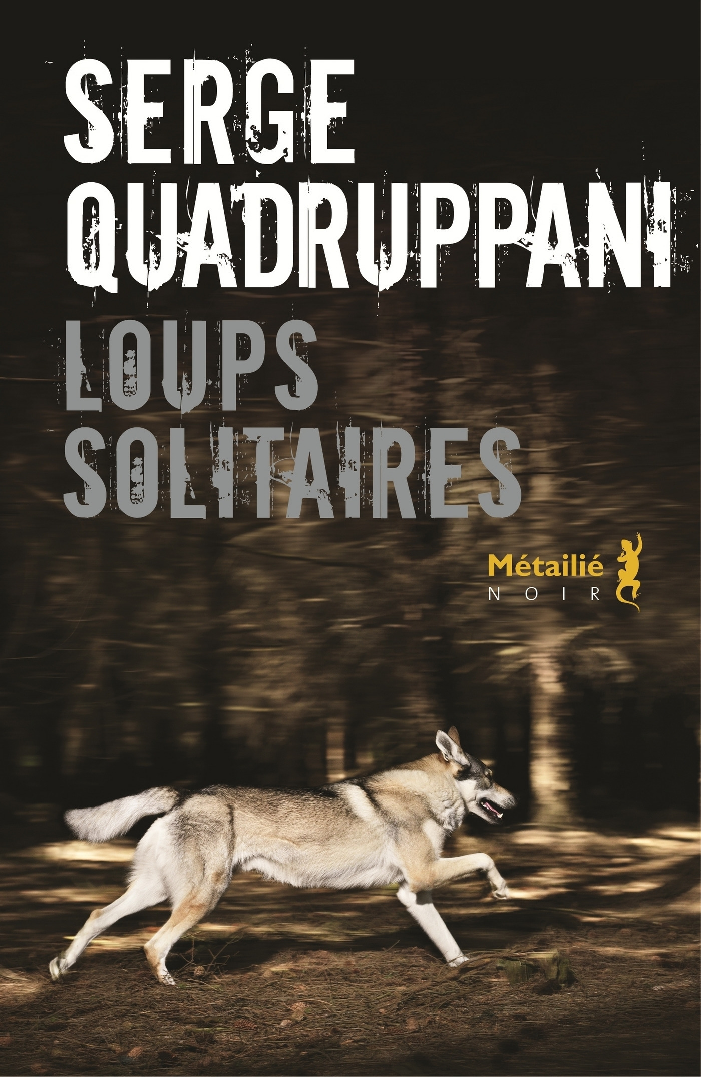 Couverture ebook de Loups solitaires, de Serge Quadruppani