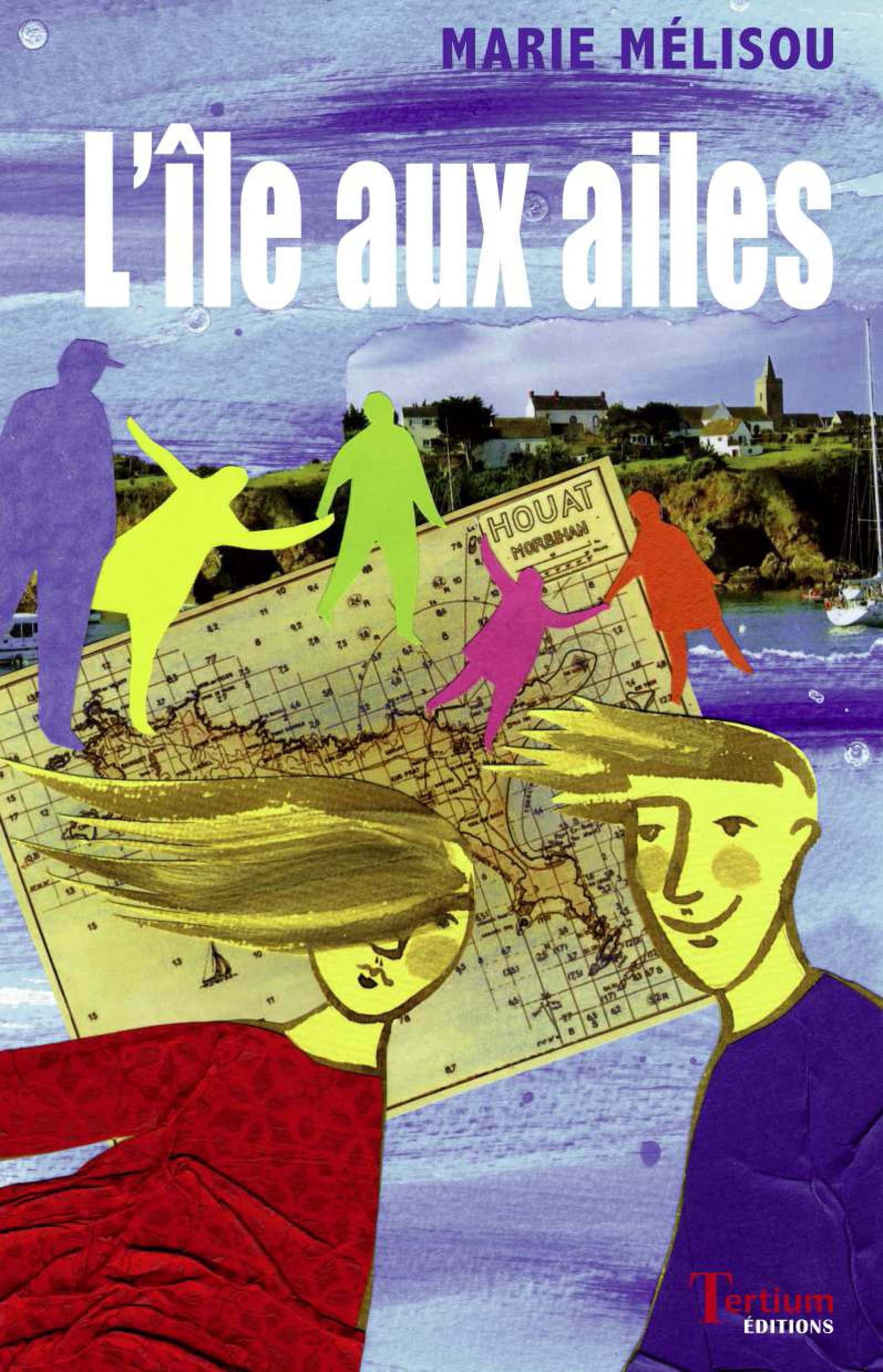 ebook cover of L'île aux ailes, by Marie Mélisou