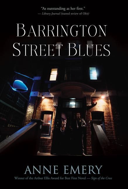 ebook cover of Barrington Street Blues, by Stephanie Myles And Claude Brochu, Anne Emery
