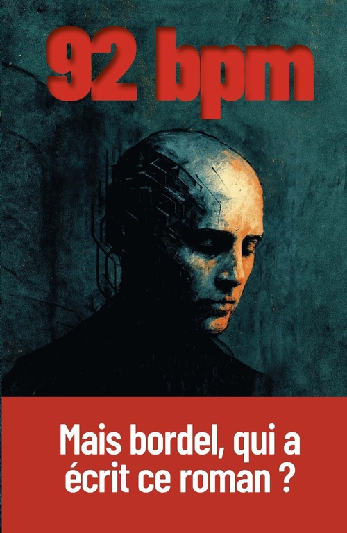 ebook cover of 92 bpm - Mais bordel, qui a écrit ce roman ?, by Nathalie Hug