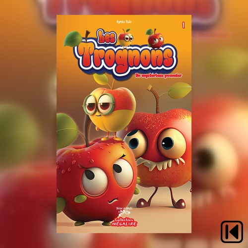 Couverture audiobook de Les Trognons Tome 1 - Un mystérieux pommier, de Agnès Ruiz