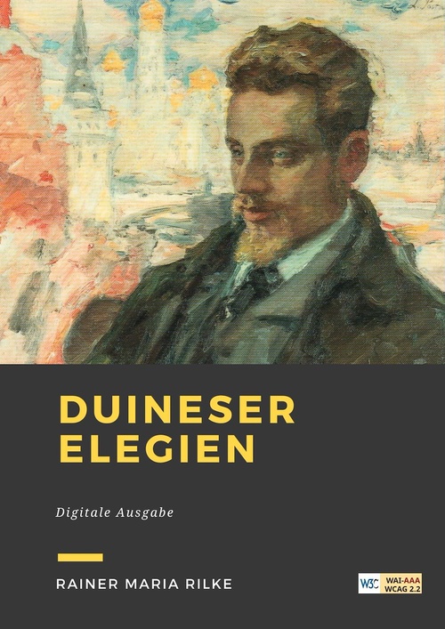 Couverture ebook de Duineser Elegien, de Rainer Maria Rilke