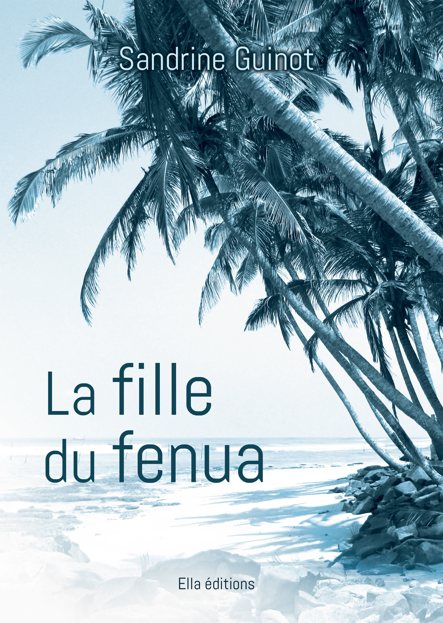 Couverture ebook de La Fille de fenua, de Sandrine Guinot