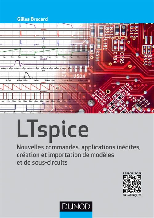 Couverture ebook de LTspice, de Gilles Brocard