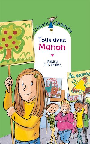 Couverture ebook de Tous avec Manon, de Jean-Philippe Chabot, Pakita
