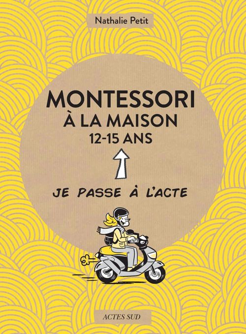 Couverture ebook de Montessori à la maison - 12-15 ans, de Nathalie Petit