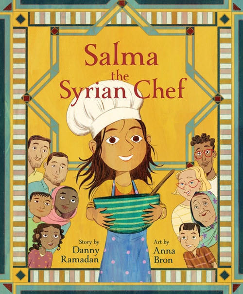 Couverture ebook de Salma the Syrian Chef, de Danny Ramadan