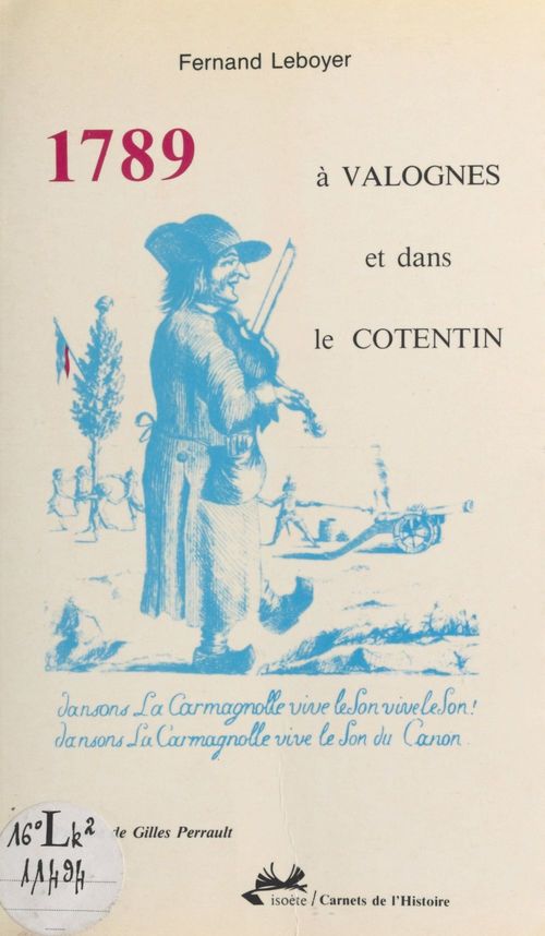 Couverture ebook de 1789 à Valognes et dans le Cotentin, de Leboyer F.