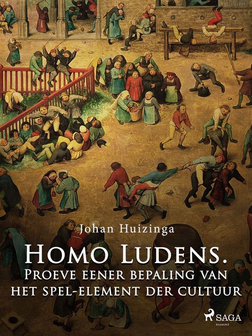 Couverture ebook de Homo Ludens. Proeve eener bepaling van het spel-element der cultuur, de Johan Huizinga